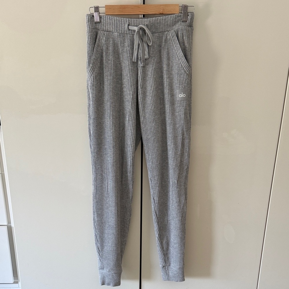 ALO Muse Jogger Sweatpant Athletic Grey XS